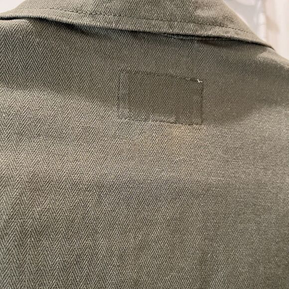 Universal Thread Army Green Button Up Utility Shirt Long Sleeve Womens Size XXL - Picture 9 of 10